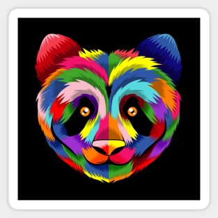 Panda Bear Pop Art Sticker